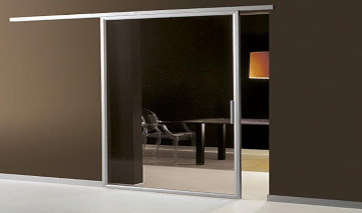 glass sliding door